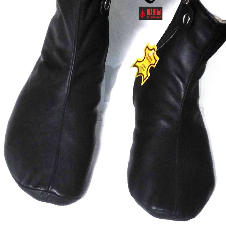 Halal Cow Leather socks, winter mozay for prayers