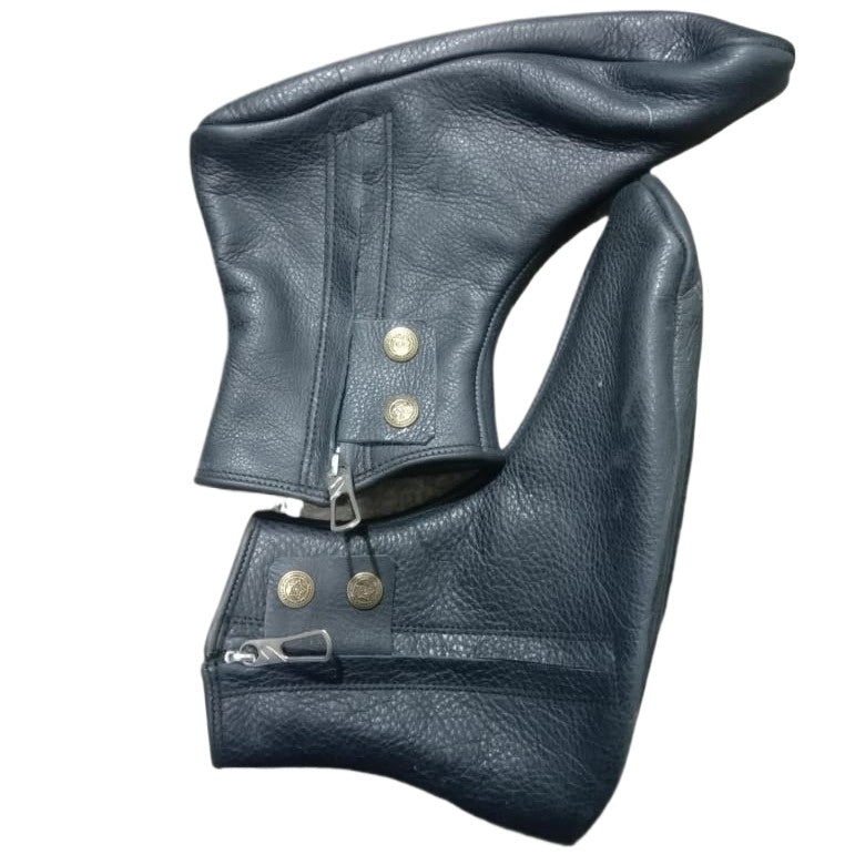 Halal Cow Leather socks, winter mozay for prayers