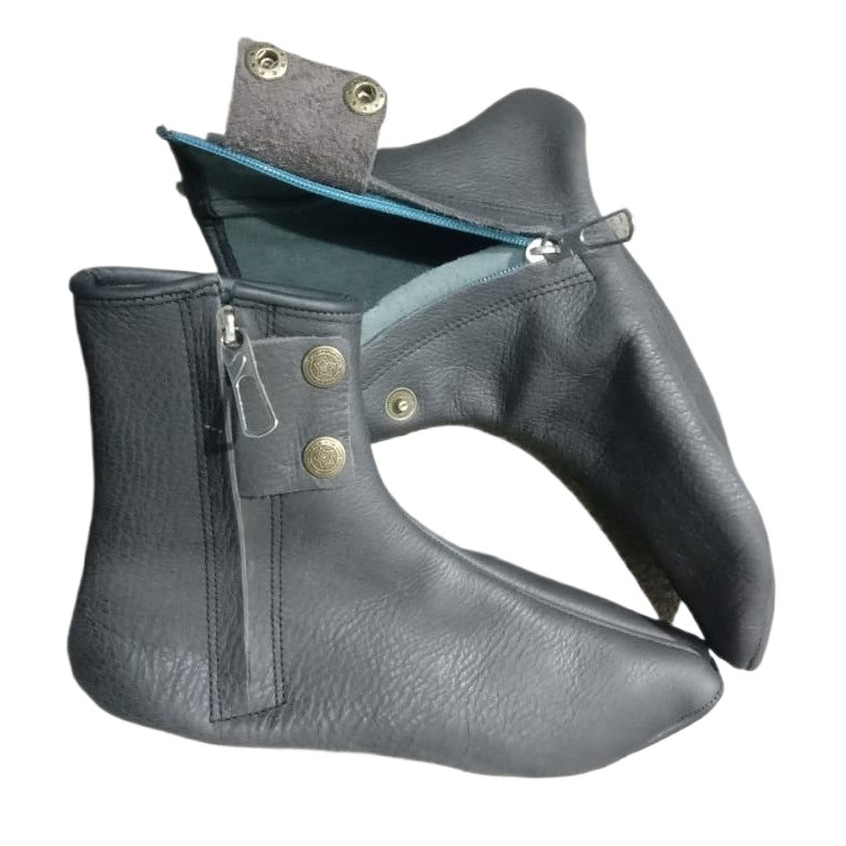 Halal Cow Leather socks, winter mozay for prayers